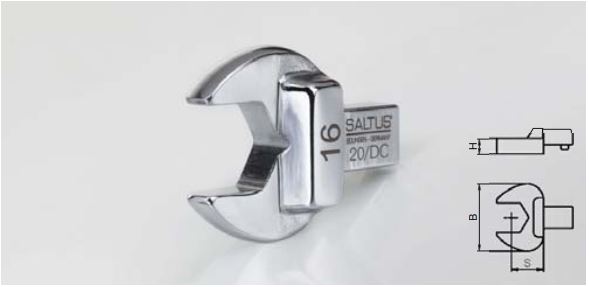 Насадка 20/DC-15 мм Saltus