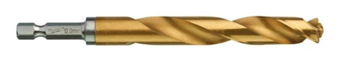 Сверло по металлу RedHEX HSS-G TiN 12 мм