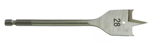 Сверло перьевое 28х152