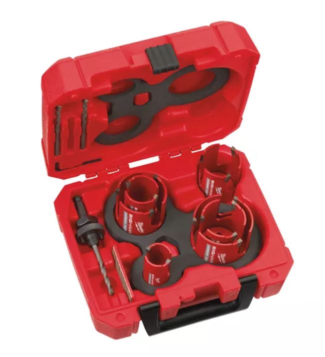 Набор коронок по мультматериалам Big Hawg (10 шт.)