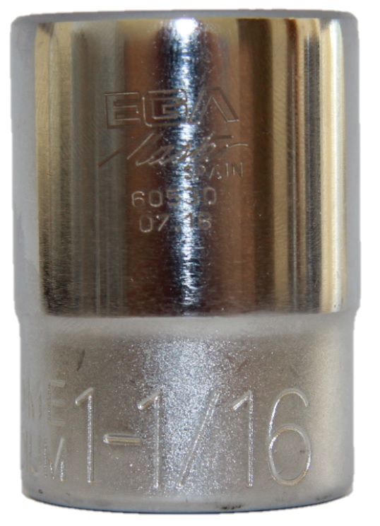 Головка двенадцатигранная 1-1/16", 3/4" Ega Master