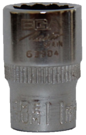 Головка двенадцатигранная 11 мм, 1/4" Ega Master