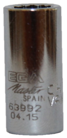 Головка двенадцатигранная 9/32", 1/4" Ega Master