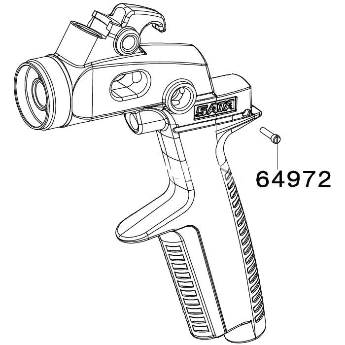 Шпилька регулятора факела Sata 64972