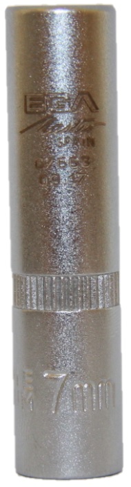 Головка двенадцатигранная 7 мм 1/4" Ega Master
