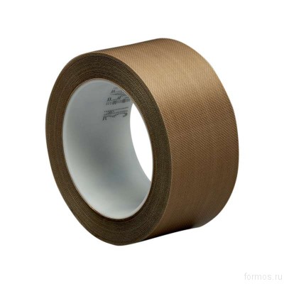 5451 3М Лента клейкая ПТФЕ+стеклоткань, коричневый, 51 мм х 32,9 м