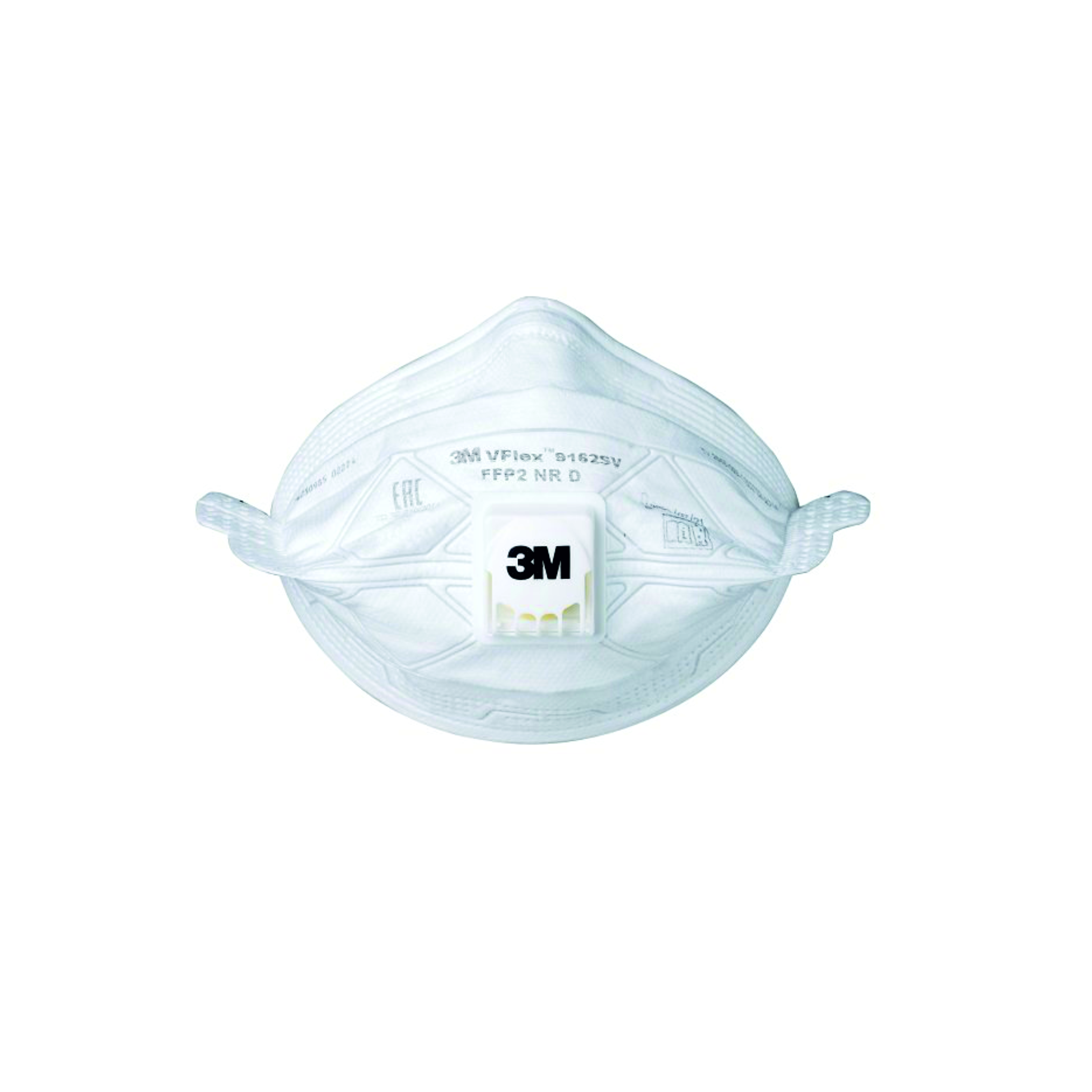 3M™ VFlex™ 9162SV Противоаэрозольная фильтрующая полумаска класс защиты FFP2 NR D, складная, с клапаном выдоха