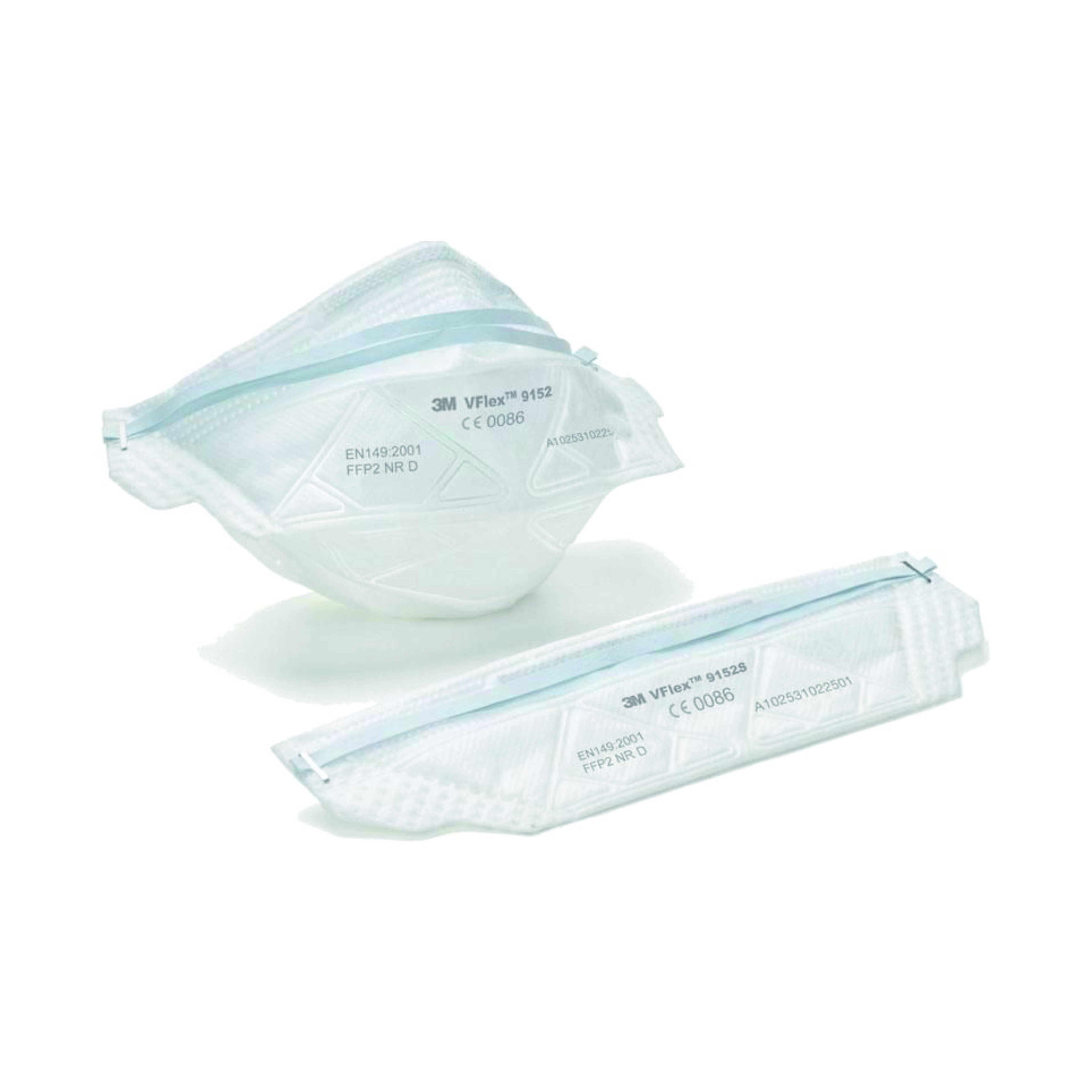 Фильтрующая полумаска модель VFlex 9152RS класс защиты FFP2 NR D