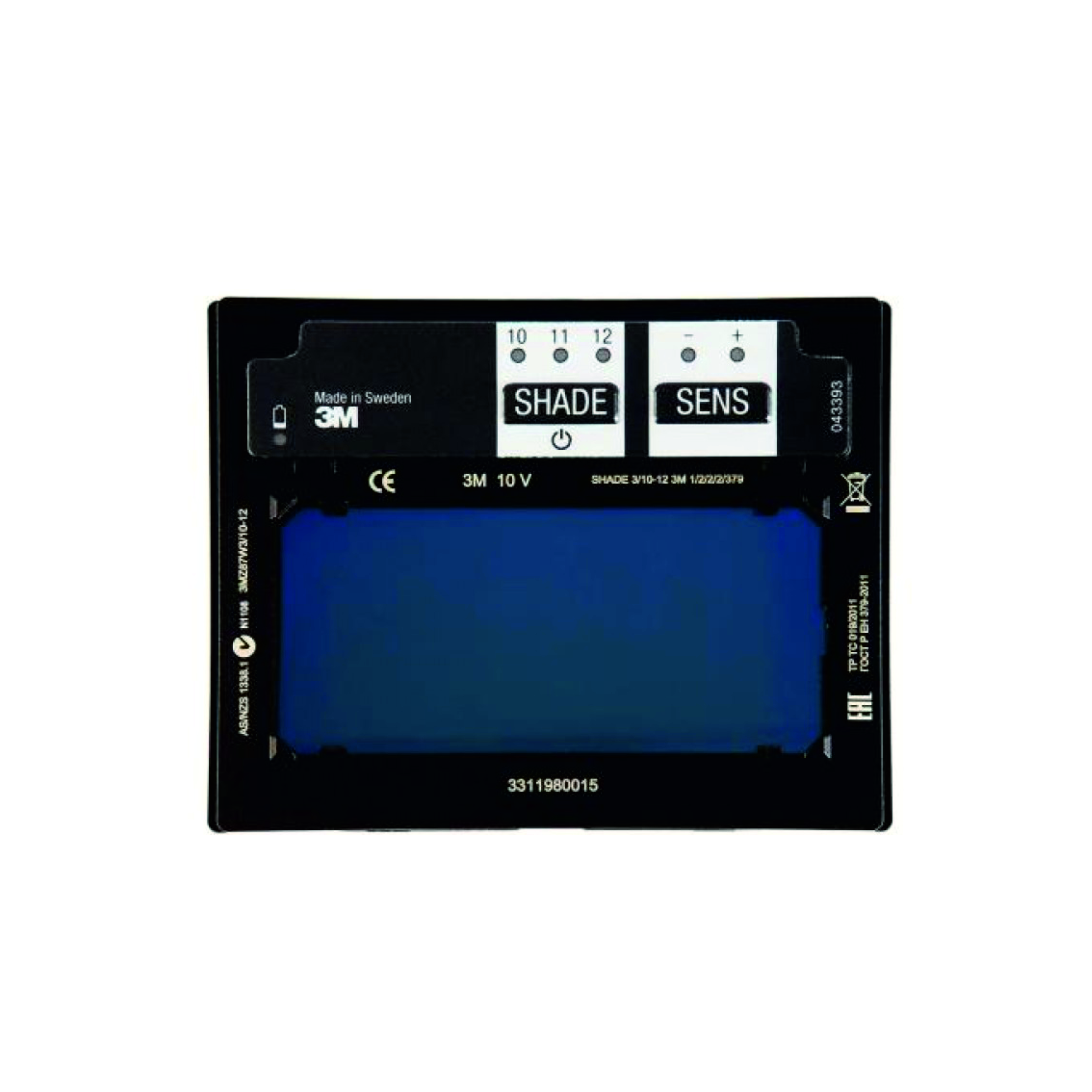 100003 Автоматически затемняющийся светофильтр 3М модель 10V