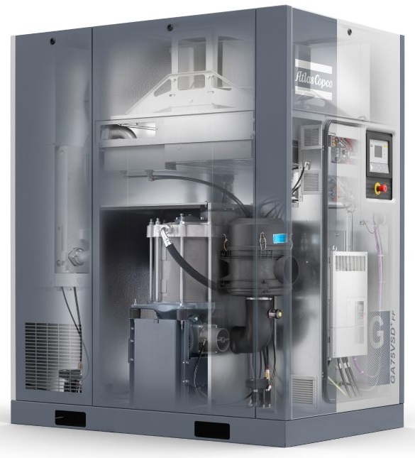 Компрессор с осушителем Atlas Copco GA37L VSD+13FF / 400В 3ф 50Гц без N / СЕ