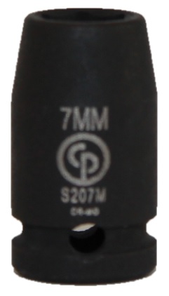 Головка ударная 7 мм, 1/4", S207M Chicago Pneumatic