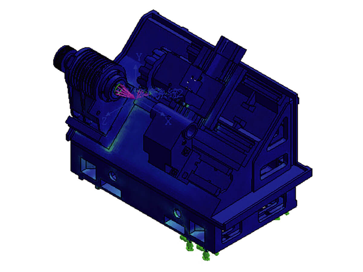 Токарный обрабатывающий центр на направляющих качения серии SL